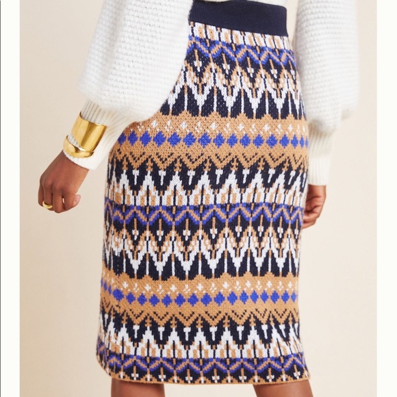 Anthropologie Dresses & Skirts - Anthropologie Saoirse Sweater midi skirt NWT